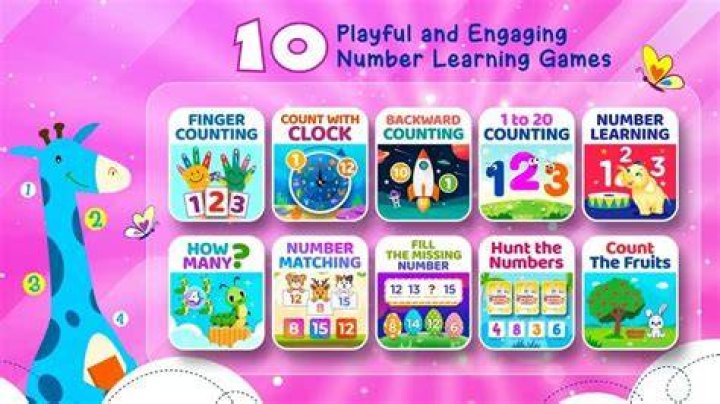 123 Learning numbers games 2+