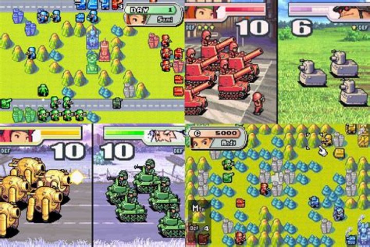 A screenshot from advance wars featuring Andy.