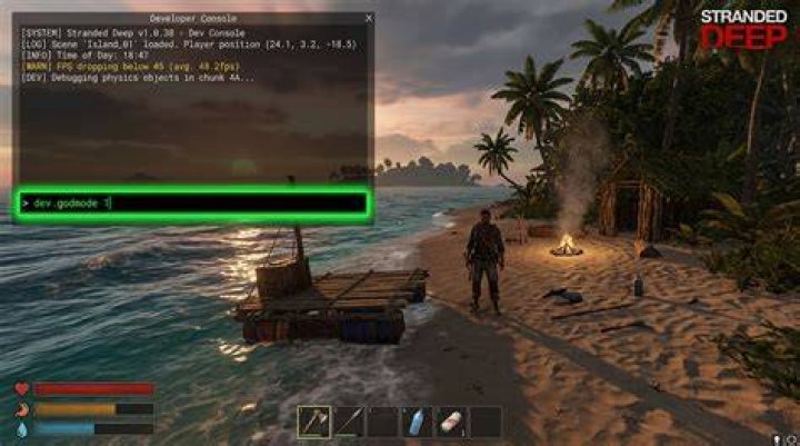 All Stranded Deep Cheats/Console Commands