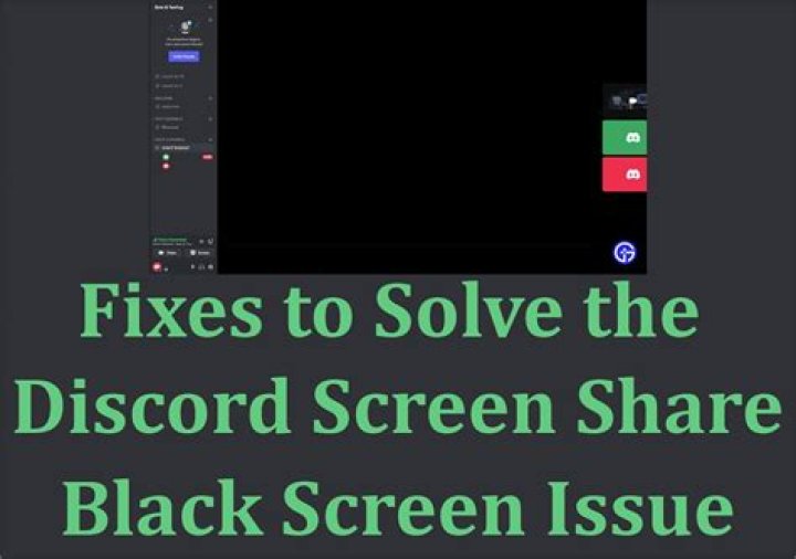 black screen share