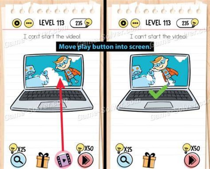 Brain Test Level 113 Answers
