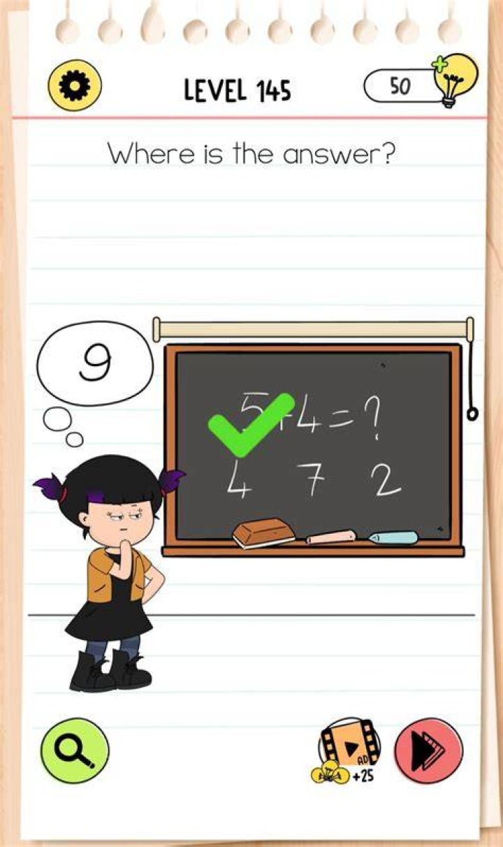 Brain Test Level 145 Answers Brain Test Level 145 Answers