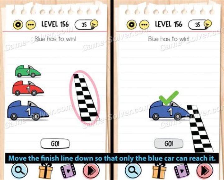 Brain Test Level 156 Answers
