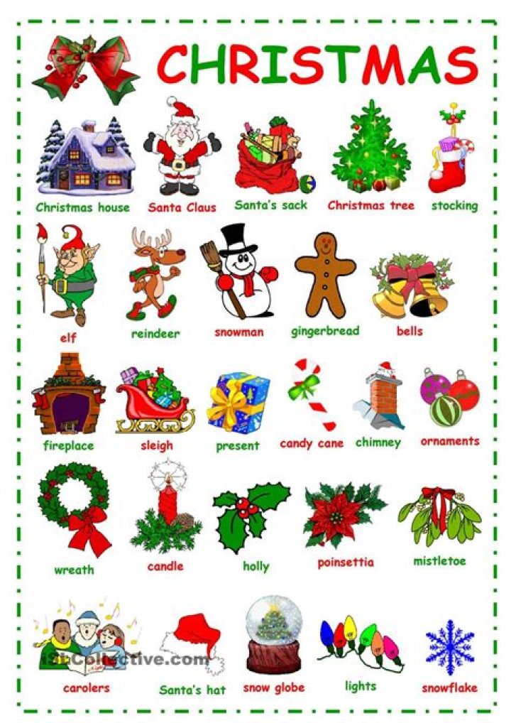Christmas Words 6 Letters Christmas Words 6 Letters