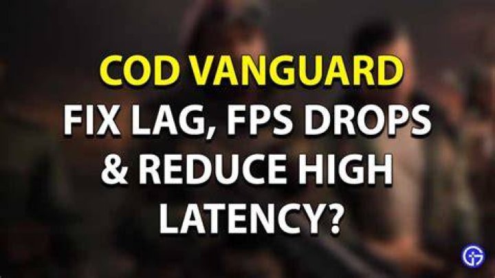 COD Vanguard Latency Fix