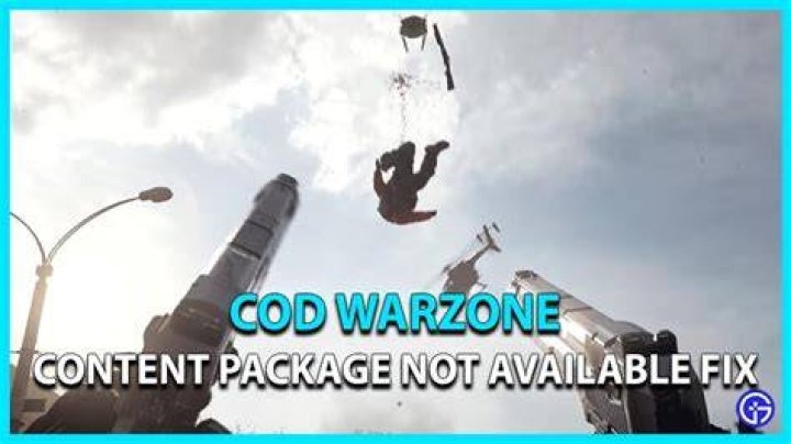 cod warzone content package not available fix ps4