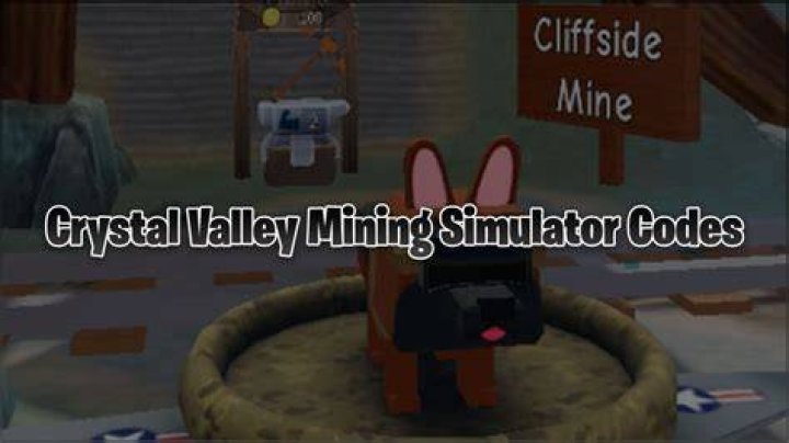 crystal valley mining simulator codes roblox