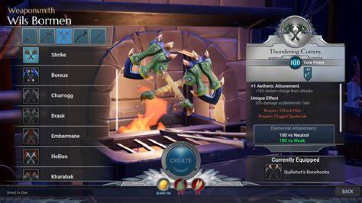 Dauntless Shock elemental weaknesses
