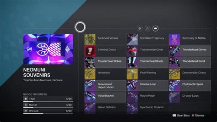 Destiny 2 Neomuni Souvenirs Triumph Guide: How to Get All Lightfall Gear