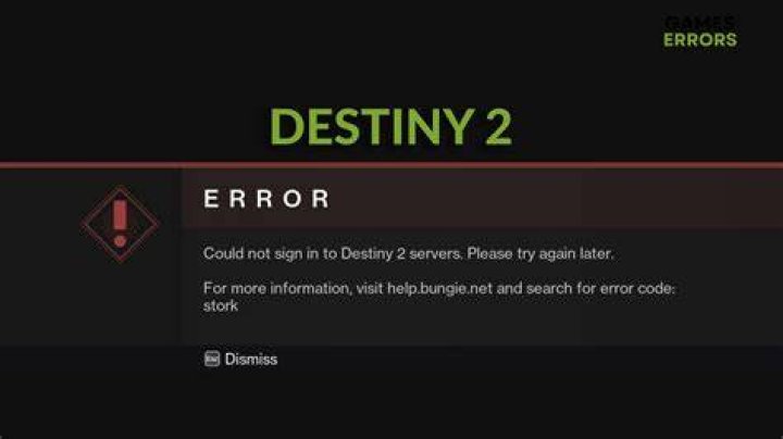Destiny 2 Stork Error Code Fix
