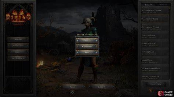 difficulty diablo 2 resurrected
