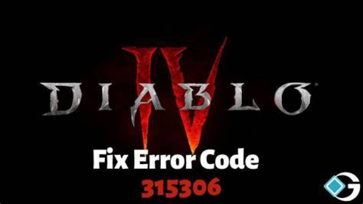 Error Code 315306 Diablo 4