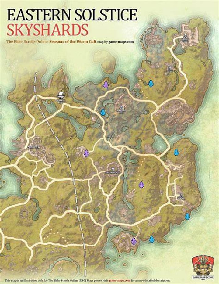 ESO Underground Skyshards