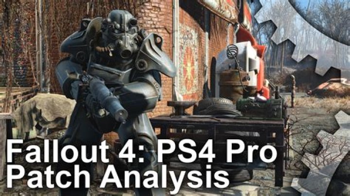 Fallout 4 PS4 Pro Patch Before vs After Comparison