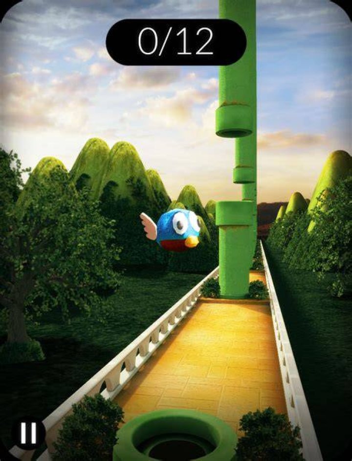 Flappy 3D - Bird's Eye View