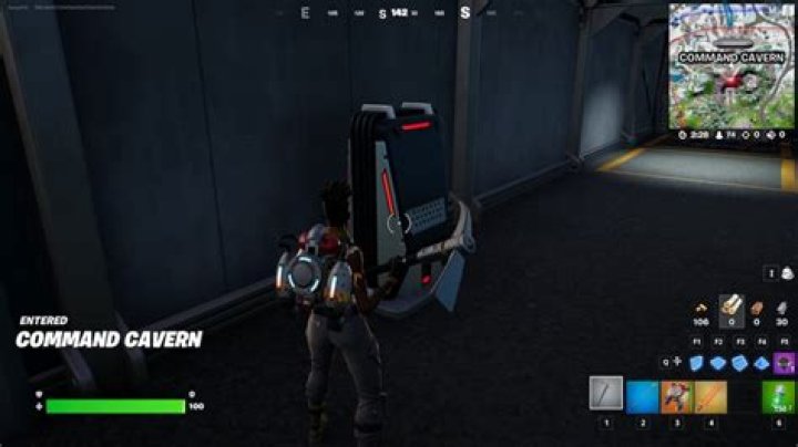 
Fortnite: Hack an IO Server in Command Cavern Location