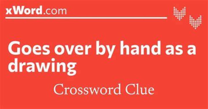 Goes all over crossword clue answer