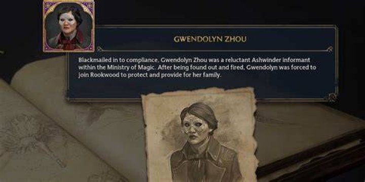 Gwendolyn Zhou Hogwarts Legacy
