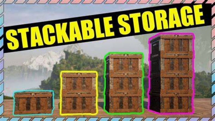 how to stack chests in Valhalla