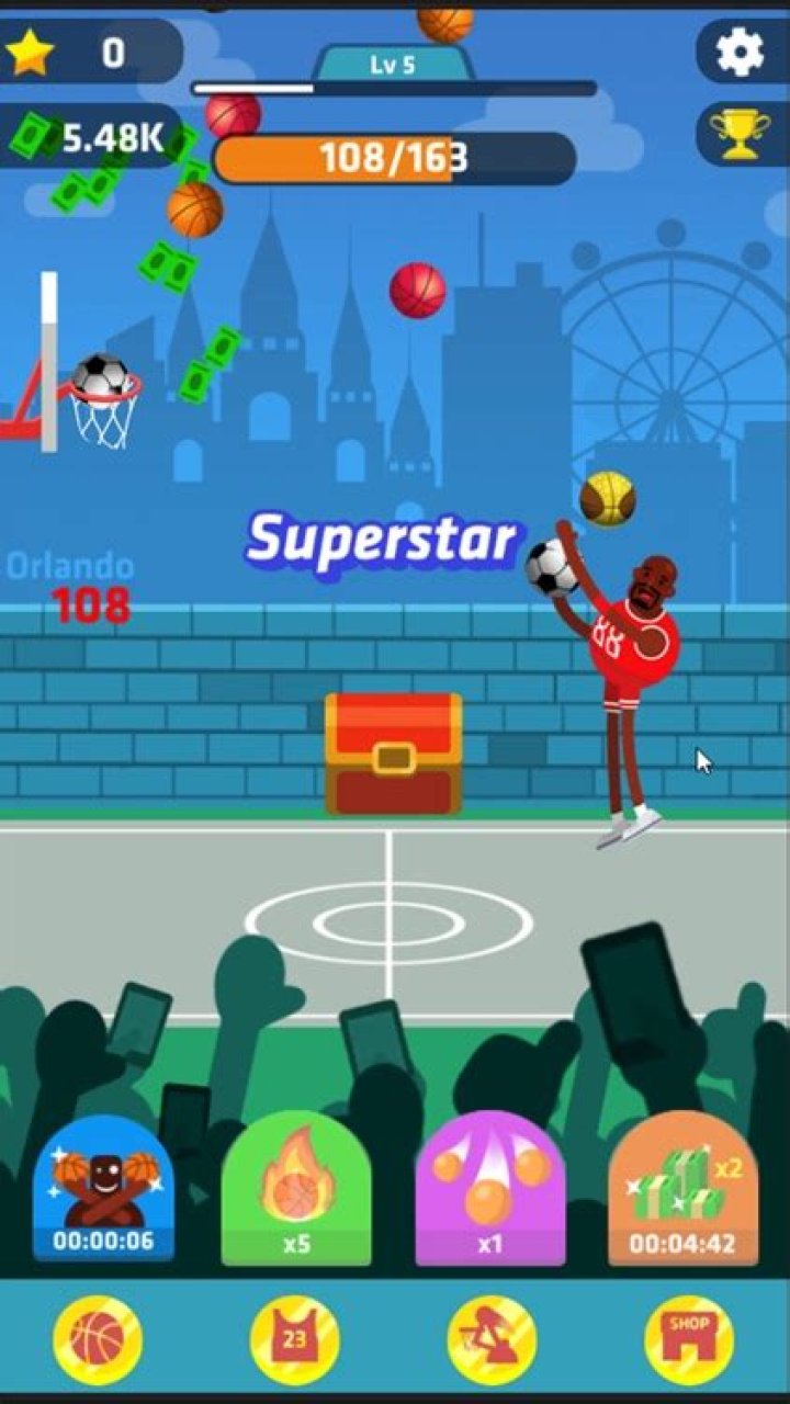 Idle Dunk Masters