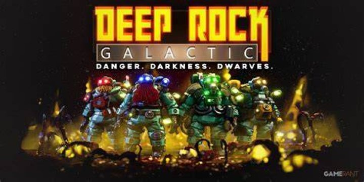 Logo of Deep Rock Galactic