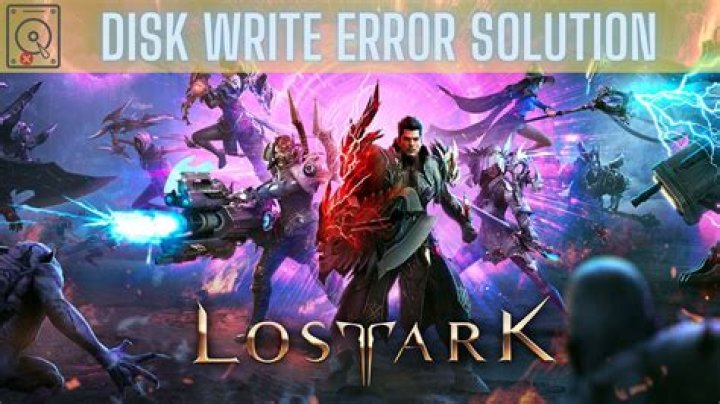 lost ark disk write error fix