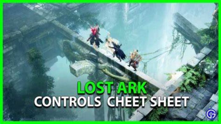 Lost Ark Keyboard Controls Cheat Sheet List