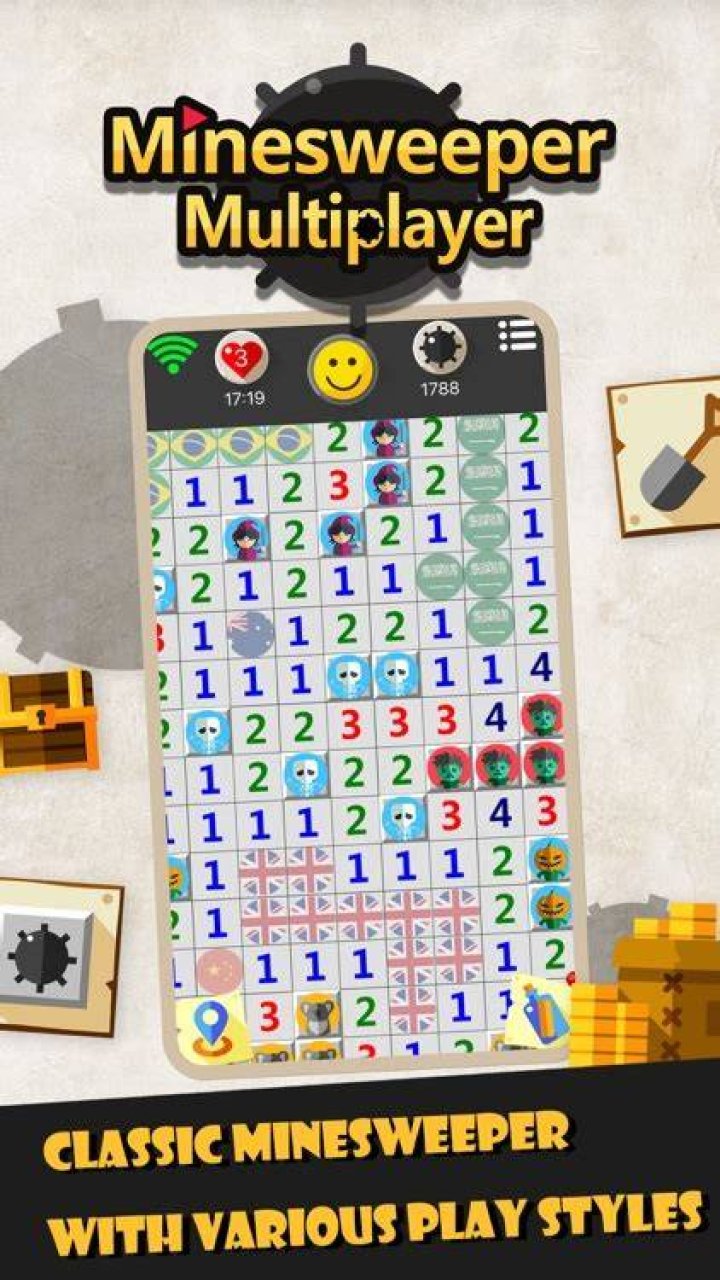 Minesweeper (With Multiplayer) - JIE WANG 1 Minesweeper (With Multiplayer)