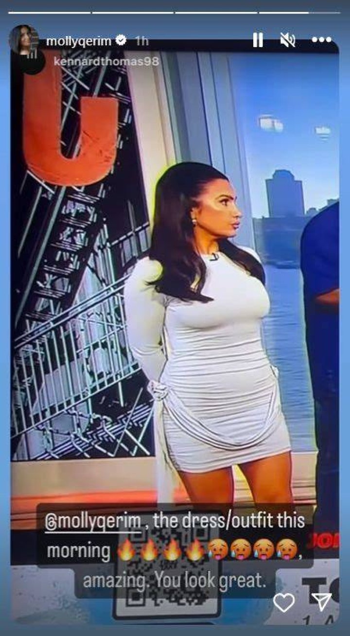 Molly Qerim&rsquo;s Provocative Outfit To Knicks Game Goes Viral (Photos) 1