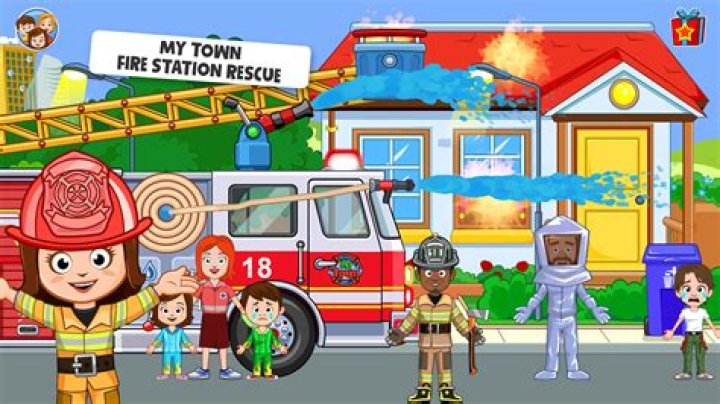 My Town: Firefighter Games