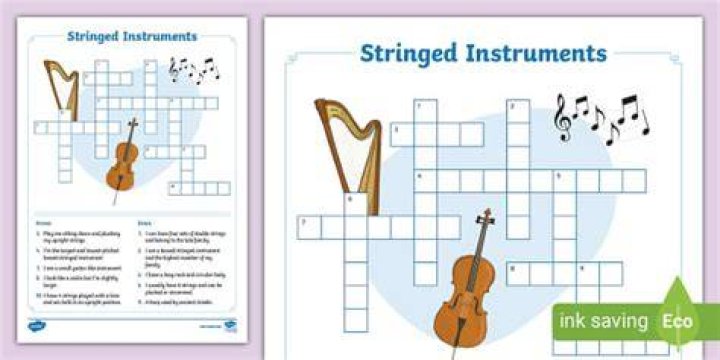 Old stringed instrument crossword clue answer