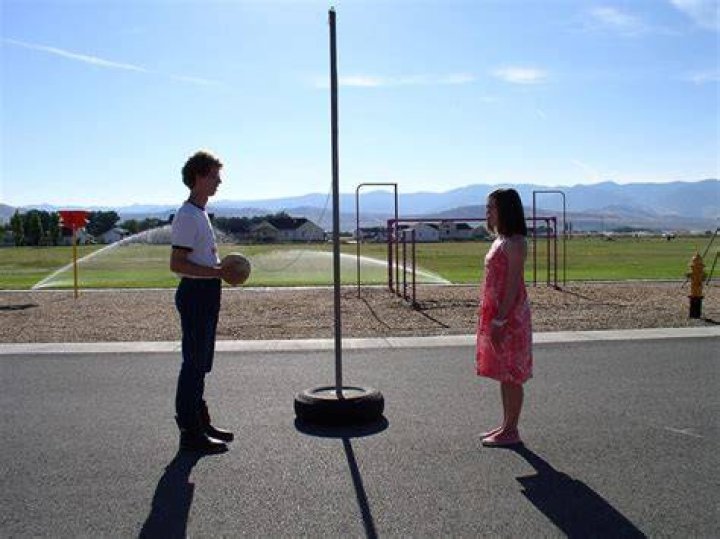 Playing Tetherball