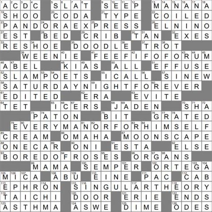 Poppable packing material Crossword Clue
