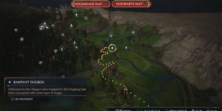 Rampant Dugbog Hogwarts Legacy