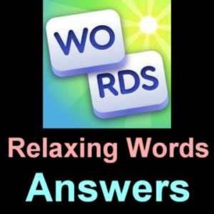 Relaxing Words Answers