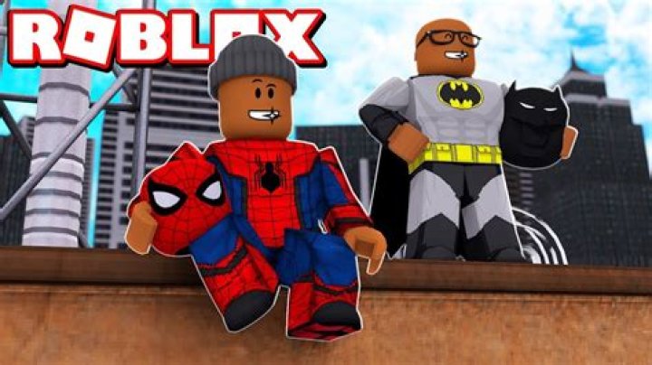 Roblox 2 player Superhero Tycoon starting area