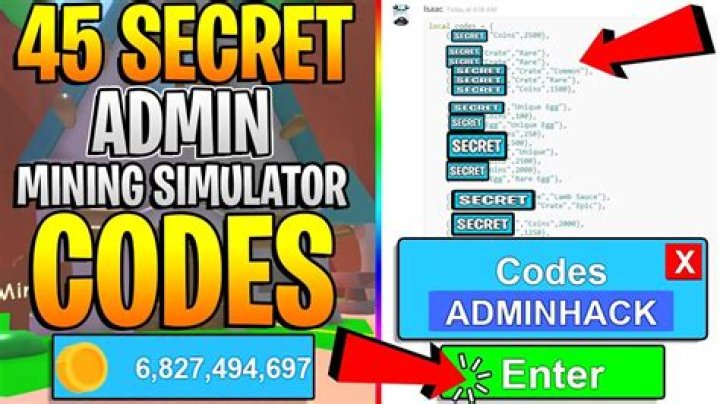 roblox mining simulator codes