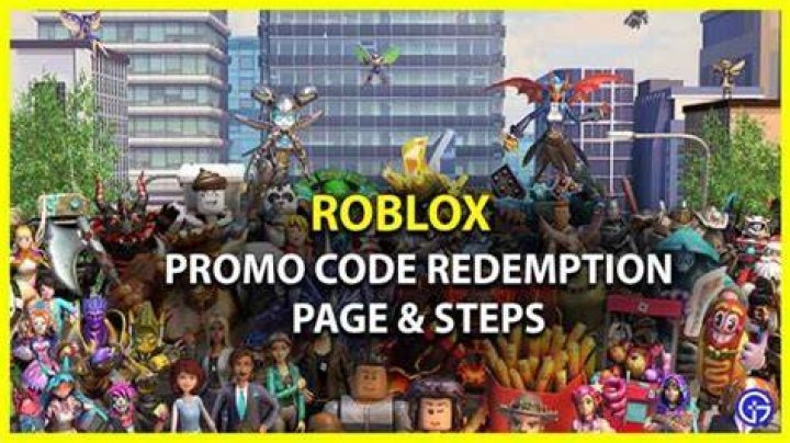 Roblox Promo Code Redemption Page