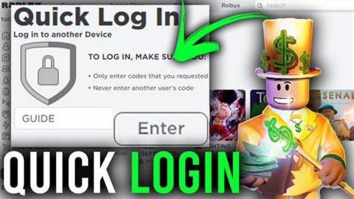 roblox quick login guide