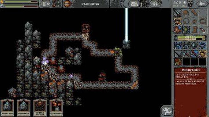 Screenshot of Loop Hero