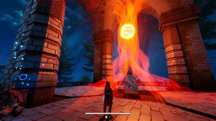 Screenshot of The Pathless