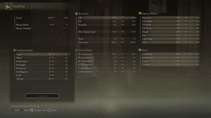 Soft Caps For Each Stat In Elden Ring