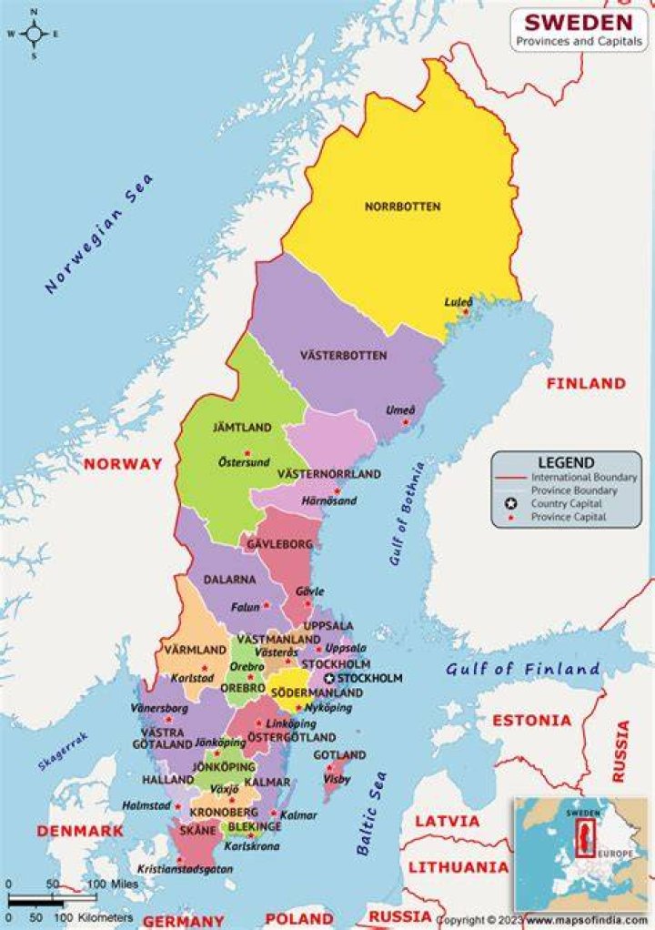 Swedish Provinces