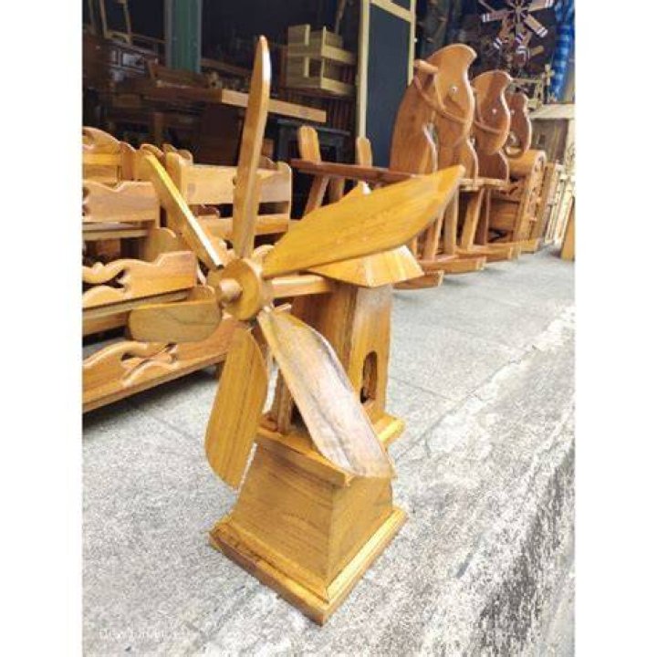 Teak Windmill