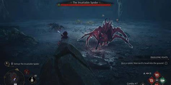 The Insatiable Spider Hogwarts Legacy