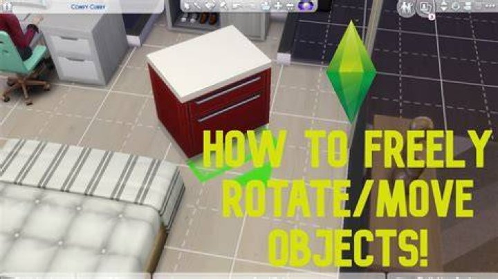 the sims 4 move objects freely