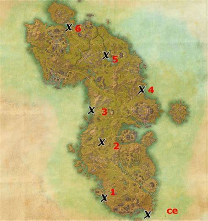 TM I - Auridon Treasure Map I ESO