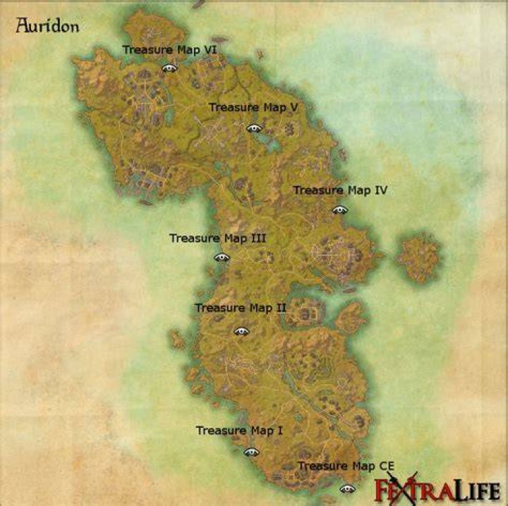TM VI - Auridon Treasure Map VI ESO