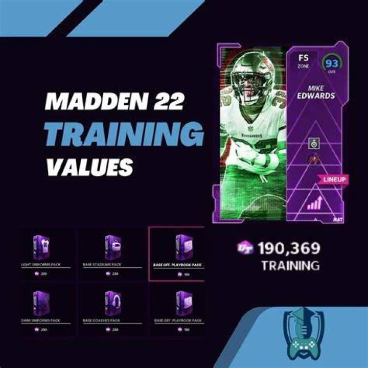training values madden 22
