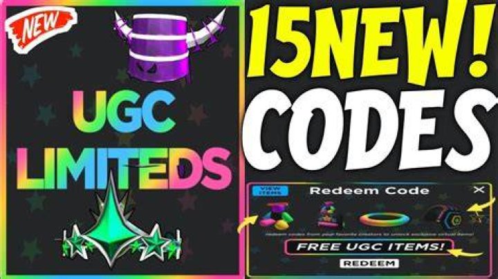 UGC Limited Code Creation Redeem Screen